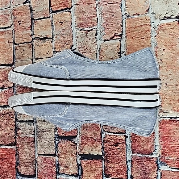 CONVERSE ALL-STAR CHUCK TAYLOR SLIP ON LOWTOP SHOES,  WOMANS SIZE 8, EUC - Picture 7 of 12